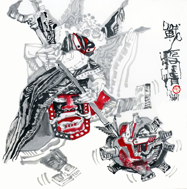 战疫情（作者：毛小榆）.JPG